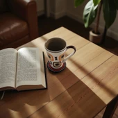 Yılbaşı Bardak Altlığı 6 Adet thumbnail 2