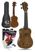 Fourtune Nova UKS-21MN Gül Ağacı Maun Soprano Ukulele Seti thumbnail 1