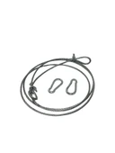 Automarkt Özel Oto 3.5 Ton Çelik Alaşım Çekme Halatı 3 Metre thumbnail 1