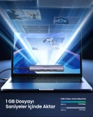 UGREEN USB Hub 4 USB 3.0 Bağlantı Noktası Veri Yuvası USB., 20805 thumbnail 5