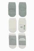 LitaeTrend Puanlı Kaymaz Penye Soket Çorap 3'lü Bs10108 Nil thumbnail 2