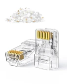 UGREEN Cat6 RJ45 Konnektör 10'lu Paket, 50961 thumbnail 1