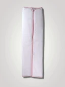 LitaeTrend Yenidoğan Düz Renk Fermuarlı Kadife Kumaş Kız Bebek Battaniyesi Pembe thumbnail 2