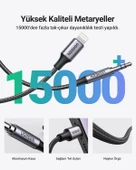 UGREEN Mfi Sertifikalı Lightning to 3.5mm Örgülü Ses Kablosu, 1 Metre, Siyah, 70509 thumbnail 6