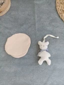 LitaeTrend 3-6 6-9 9-12 Ay Oyuncaklı Altınbaşak 5li Kız Erkek Bebek Takımı Buğday thumbnail 6