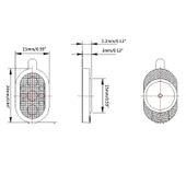 Hoparlör 1W 8ohm 24x15mm 6cm Kablolu Mini Speaker Ses Müzik Amfi Oyuncak Tablet Telefon thumbnail 8