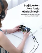 UGREEN USB-C to 2xUSB-C Kulaklık ve Şarj Adaptörü, 60165 thumbnail 2