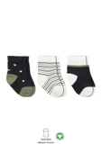 LitaeTrend 3'lü Penye Erkek Soket Çorap Bs10111 Antrasit thumbnail 1