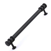 Mobilya Mutfak Dolabı Çekmece Dolap Kulpları Kapak Kulpu Kulbu Siyah 128 Mm Metal Kulp thumbnail 2