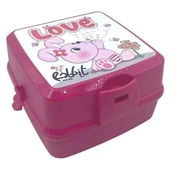 BUFFER® Kendiliğinden Kaşık Çatallı Beslenme Kutusu 4 Bölmeli Çocuk Beslenme Kabı Saklama Kutusu thumbnail 7