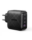 UGREEN 65W Şarj Cihazı Type-C 3xUSB-C, 1xUSB-A, Siyah, 70774 thumbnail 2
