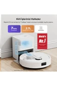 S8 Pro Plus Akıllı Beyaz Robot Süpürge 10.00 HyperForce Emiş Gücü thumbnail 3