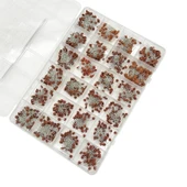 1200 Adet 2pF/100nF Seramik Mercimek Kondansatör Seti 24 Farklı Değerde - Kutulu thumbnail 4