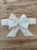 LitaeTrend Yenidoğan Sahra Lucky Turk Nakışlı Kundak Bebek Battaniyesi Ekru thumbnail 4