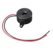 3-24V Devreli 22.6mm Kulaklı Buzzer - Siyah thumbnail 6