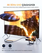 UGREEN USB-C to HDMI Dönüştürücü Kablo 1.5m, 50570 thumbnail 4