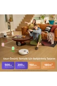 S8 Pro Plus Akıllı Beyaz Robot Süpürge 10.00 HyperForce Emiş Gücü thumbnail 8