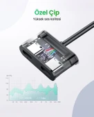 UGREEN USB-C to 2xUSB-C Kulaklık ve Şarj Adaptörü, 60165 thumbnail 4