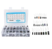 Elektrolitik Kondansatör Seti Kutuplu 500 Adet 24 Farklı Değerde - Kutulu thumbnail 1