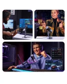 UGREEN Mikrofon 24bit/96kHz Işıklı USB Ses Kontrolü, Yayın, Oyun, Kayıt, PS5 Kondenser Mikrofon, 35629 thumbnail 8