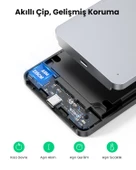 UGREEN USB to USB C Gen2 2,5'' Hard Disk Kutusu, 70498 thumbnail 6