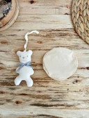 LitaeTrend 3-6 6-9 9-12 Ay Oyuncaklı Altınbaşak 5li Kız Erkek Bebek Takımı Vizon thumbnail 4