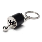 Pratech® Hareketli Araba Vites Anahtarlık Altı Hız Manuel Vites Dişli Shifter Topuzu Metal Anahtarlık thumbnail 7