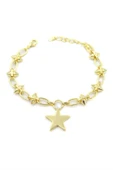 Yıldız Bileklik - Altın thumbnail 1