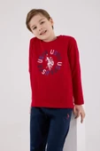 LitaeTrend U.s. Polo Assn Uzun Kol Pijama Takım Us2214-4 Kırmızı thumbnail 3