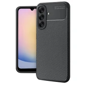 Gpack Samsung Galaxy A17 uyumlu Kılıf Negro Karbon Görünümlü Silikon thumbnail 1