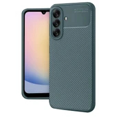 Gpack Samsung Galaxy A17 uyumlu Kılıf Negro Karbon Görünümlü Silikon thumbnail 3