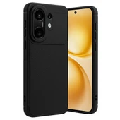 Gpack Vivo X200 FE uyumlu Kılıf Negro Karbon Görünümlü Silikon thumbnail 2