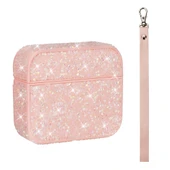 Gpack Airpods 3. Nesil uyumlu Kulaklık Kılıfı Bilek Askı Aparatlı Simli Airbag 45 thumbnail 6