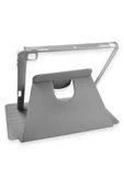 LitaeTrend iPad 10.2 (7.nesil) Kılıf Starling 360 Kalemlikli Tablet Kılıf - Gri thumbnail 7