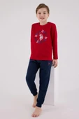 LitaeTrend U.s. Polo Assn Uzun Kol Pijama Takım Us2214-4 Kırmızı thumbnail 1