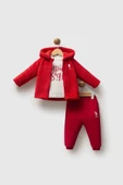 LitaeTrend U.s. Polo Assn 3'lü Takım Usb2732 Kırmızı thumbnail 1
