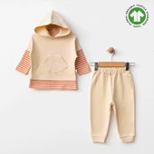 LitaeTrend Eslenza Turk Organik 2'li Takım 0051 Bej thumbnail 1