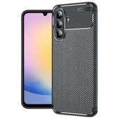 Gpack Samsung Galaxy S25 FE uyumlu Kılıf Negro Karbon Görünümlü Silikon thumbnail 1