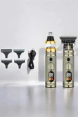 LitaeTrend Yeni Nesil Tıraş Makinesi Pro 3 Başlıklı Dijital Göstergeli thumbnail 1