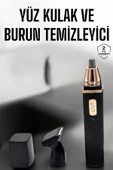 LitaeTrend Seyahat Tipi Mini Taşınabilir Siyah Burun Kulak Yanak Kıl ve Tüy Temizleme Makinesi thumbnail 2
