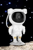 LitaeTrend Astronot Bluetooth Hoparlör Gökyüzü Projektör Gece Lambası thumbnail 5