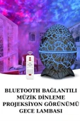 LitaeTrend Yumurta Şeklinde Su Dalgalı Bluetooth Speaker Lamba Renkli Şarjlı thumbnail 1
