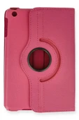 LitaeTrend iPad Mini 1 Kılıf 360 Tablet Deri Kılıf - Pembe thumbnail 2