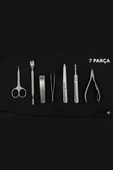 Point Profesyonel Çantalı 7 Parça Çok Amaçlı Manikür El Ayak Yüz Tırnak Bakım Seti thumbnail 4