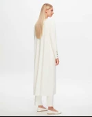 T24Y-9021 MISSDALIDA TEMİZ KESİM DÜZ RENK DÜĞMELİ HIRKA thumbnail 9