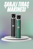 LitaeTrend Tıraş Makinesi Profesyonel Suya Dayanıklı Paslanmaz Çelik Sine Kaydı Çizik Tıraş thumbnail 2
