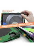 LitaeTrend iPad Pro 11 (2020) Kılıf Griffin Tablet Kapak - Kamuflaj thumbnail 7