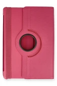 LitaeTrend Huawei MediaPad T5 10 Kılıf 360 Tablet Deri Kılıf - Pembe thumbnail 2