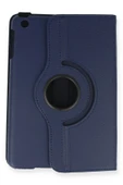 LitaeTrend iPad Mini 1 Kılıf 360 Tablet Deri Kılıf - Lacivert thumbnail 2