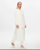 T24Y-9021 MISSDALIDA TEMİZ KESİM DÜZ RENK DÜĞMELİ HIRKA thumbnail 8